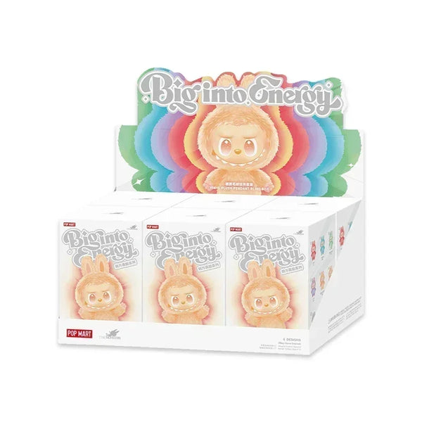 Pop Mart Labubu The Monsters Big into Energy Series Vinyl Plush Pendant Sealed Case (6 Blind Box)