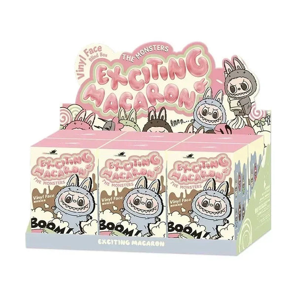 Pop Mart Labubu The Monsters Exciting Macaron Vinyl Face Sealed Case (6 Blind Boxes)