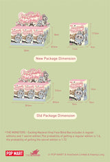 Pop Mart Labubu The Monsters Exciting Macaron Vinyl Face Sealed Case (6 Blind Boxes)
